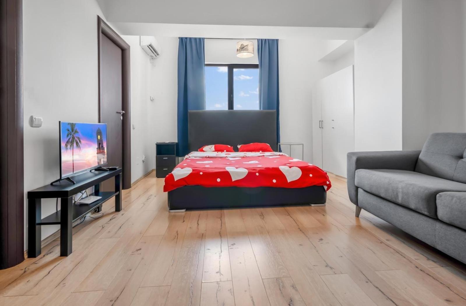 Anca House Apartment Bukares Bagian luar foto